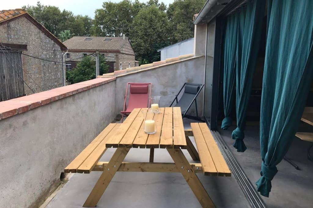 Gite De Charme Du Domaine Pagnon Guillemette Torreilles Bagian luar foto